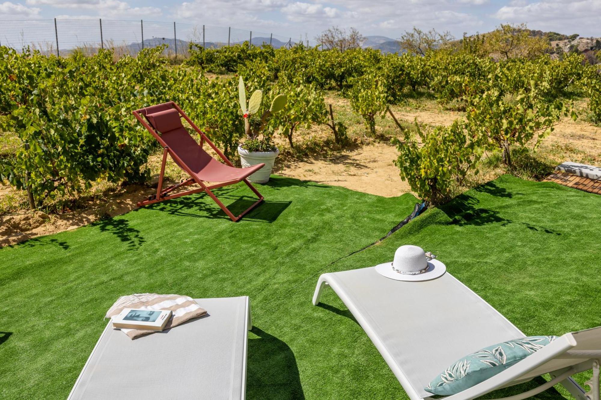 Villa Bonifato Vista Sulle Campagne E Sul Mare Siciliano Cozy House Italy Alcamo Exterior photo